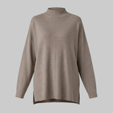 Brown sweater on a white background