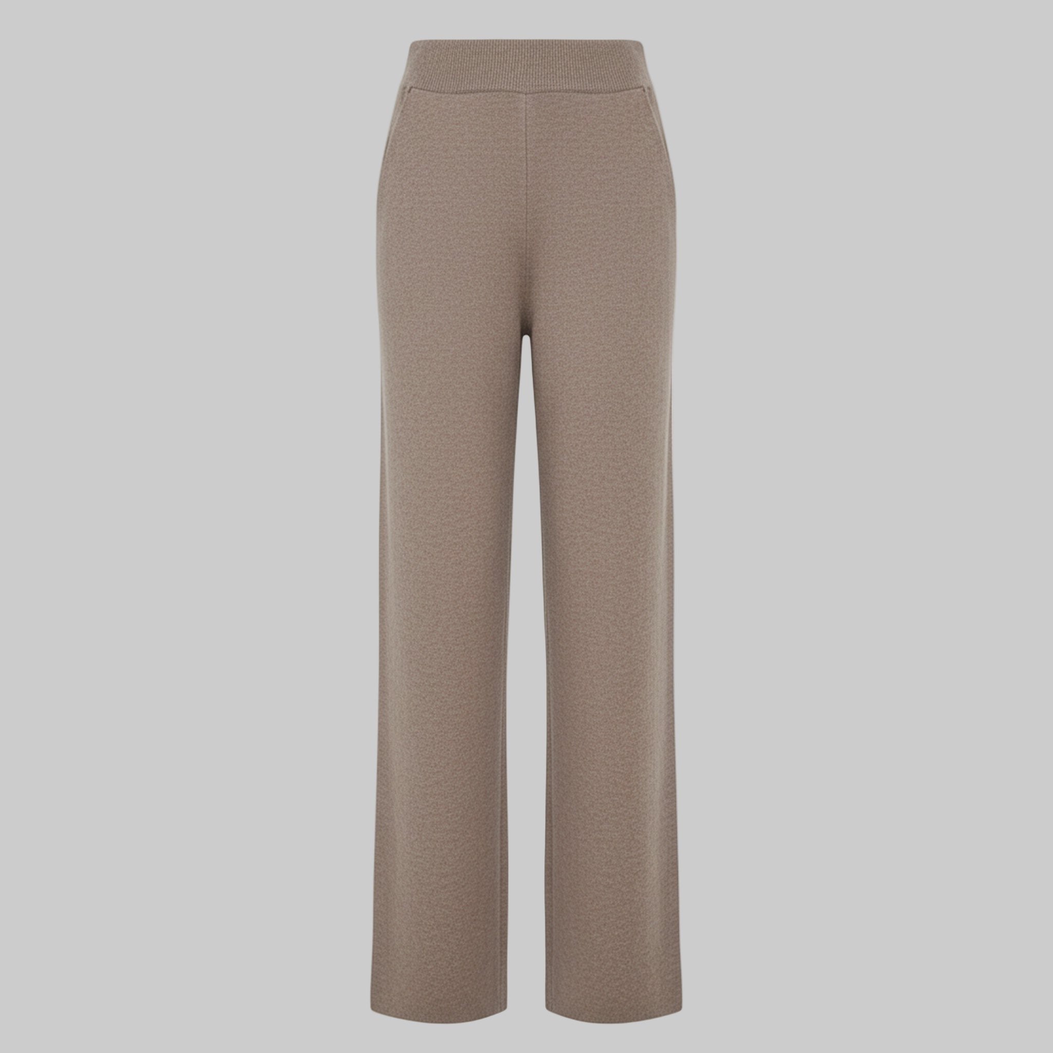 Brown pants on a white background